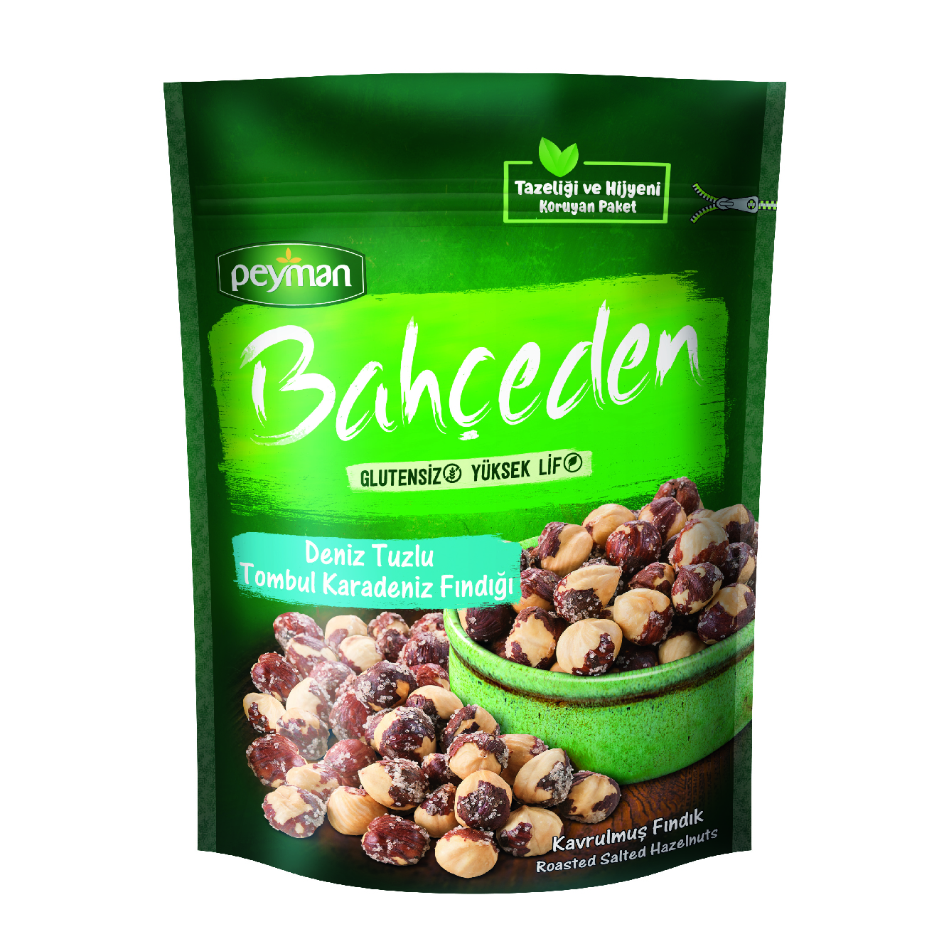 Peyman Bahçeden Tuzlu Kavrulmuş Fındık 140 Gr