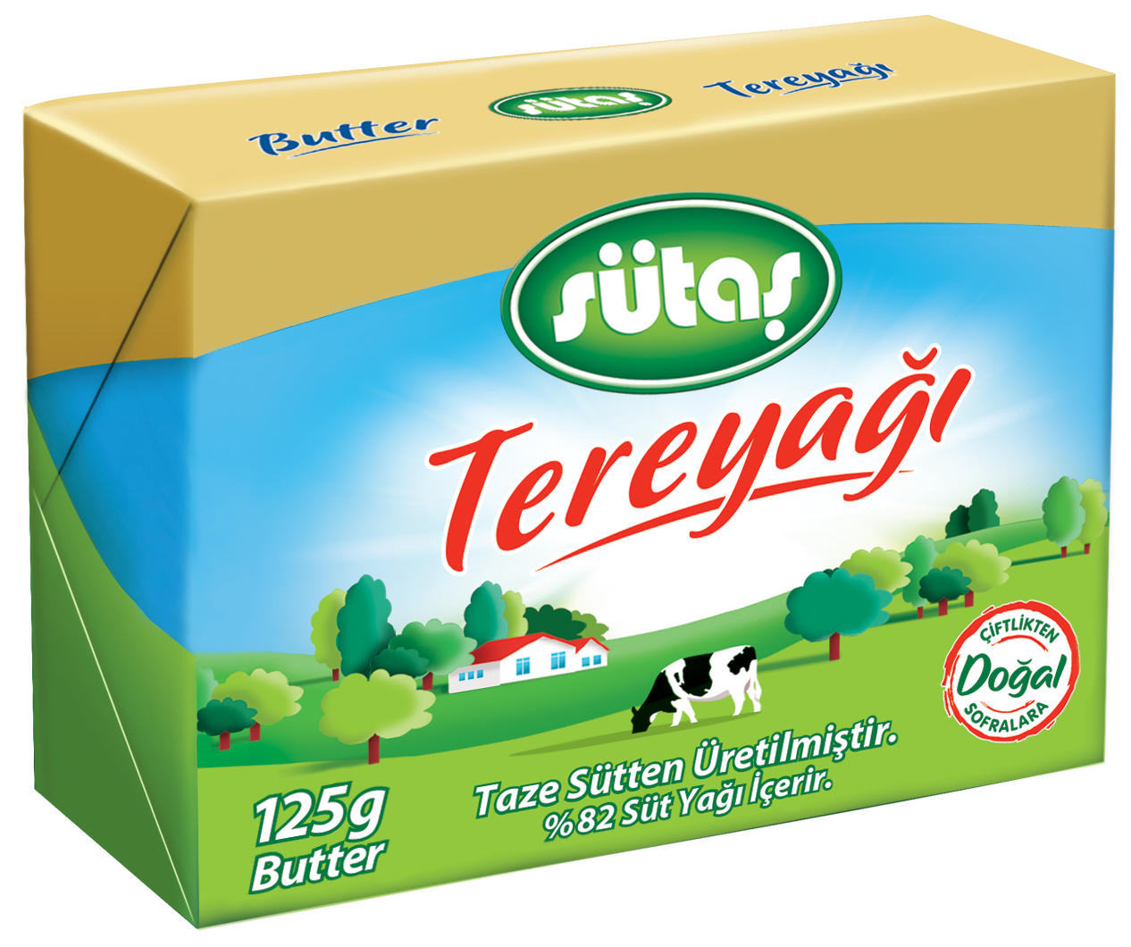 Sütaş Tereyağ 125 Gr