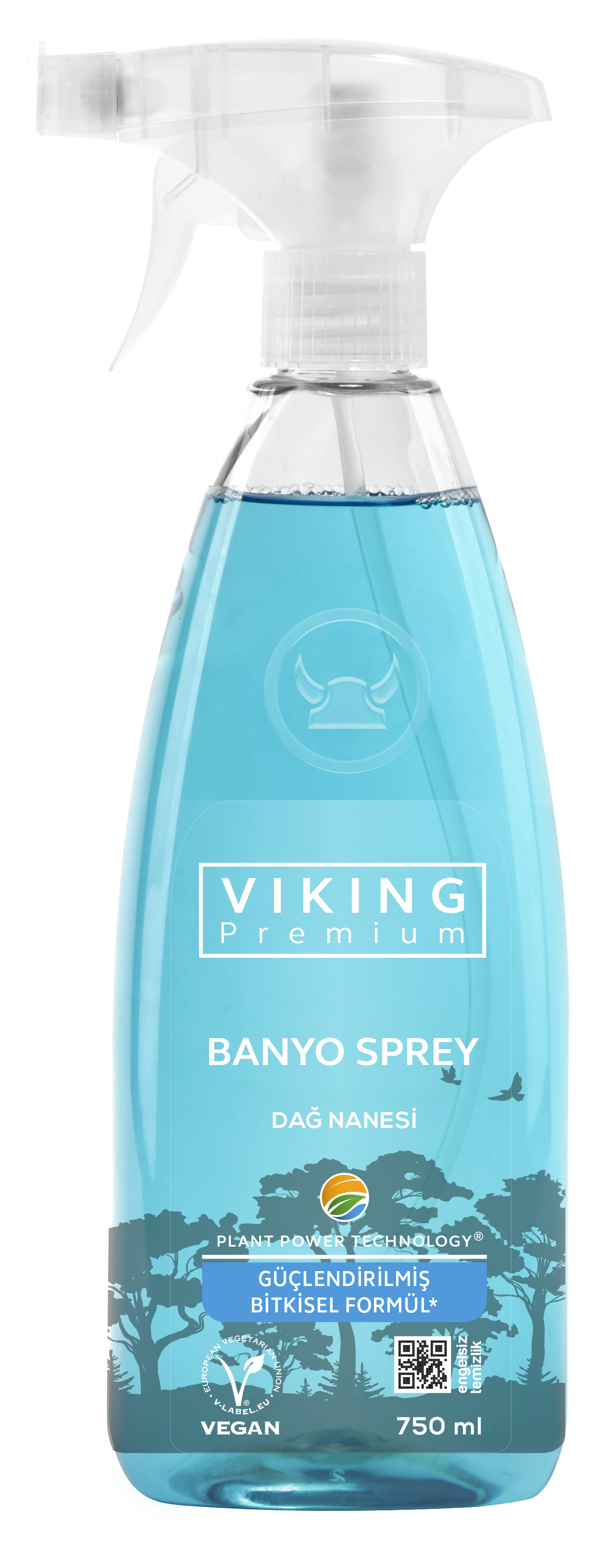 Viking Premium Dağ Nanesi Banyo Temizleyici Sprey 750 Ml