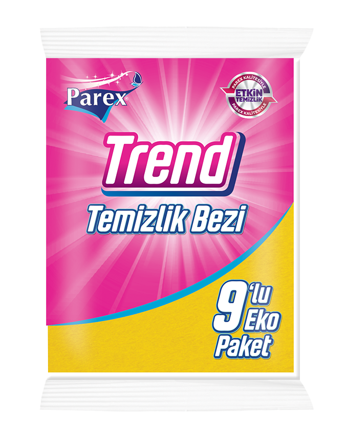 Parex Trend Temizlik Bezi 9'lu