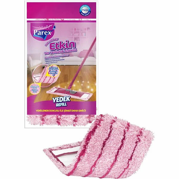 Parex Mikrofiber Etkin Yer Temizlik Sistemi Yedek