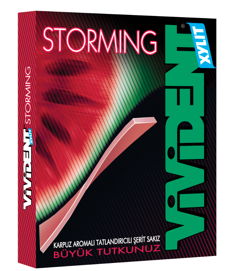 Vivident Storming Karpuz Aromalı Sakız 33 Gr