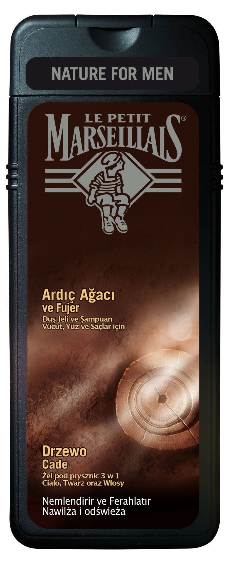 Le Petit Marseillais Men Ardıç Ağacı ve Füjer Duş Jeli 400 Ml
