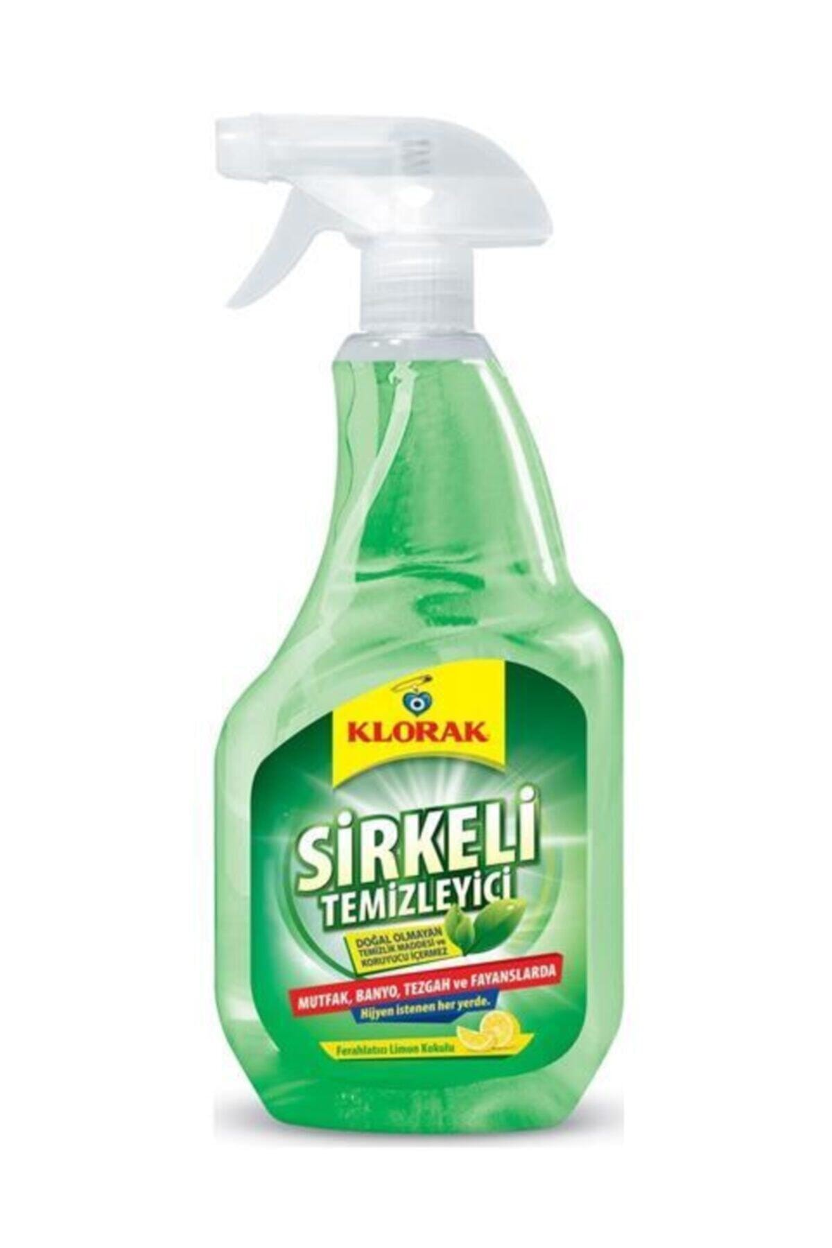 Klorak Sirkeli Limon Kokulu Temizleyici 750 Ml