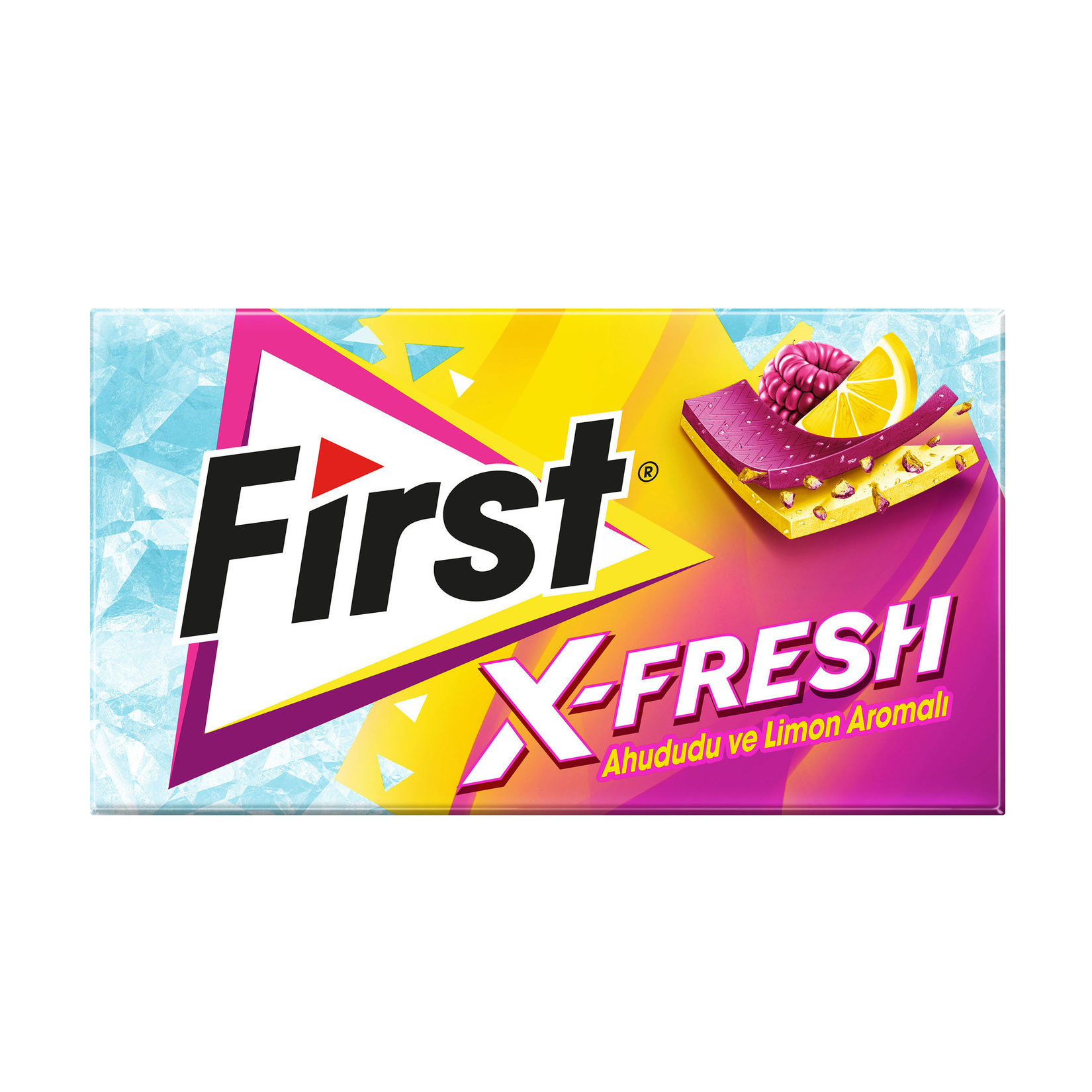 First X-Fresh Ahududu&Limon Aromalı Sakız 27 Gr