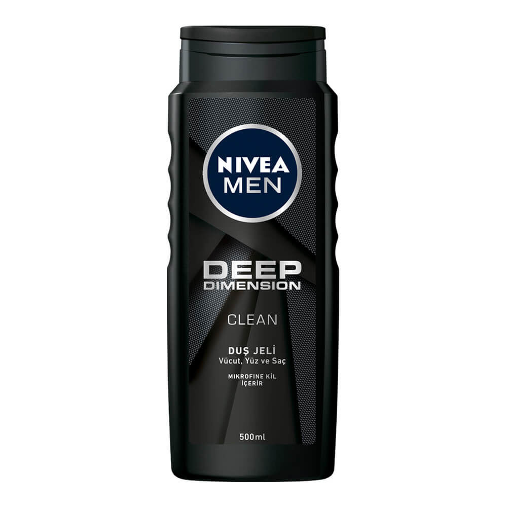 Nivea Men Deep Dimension Duş Jeli 500 Ml