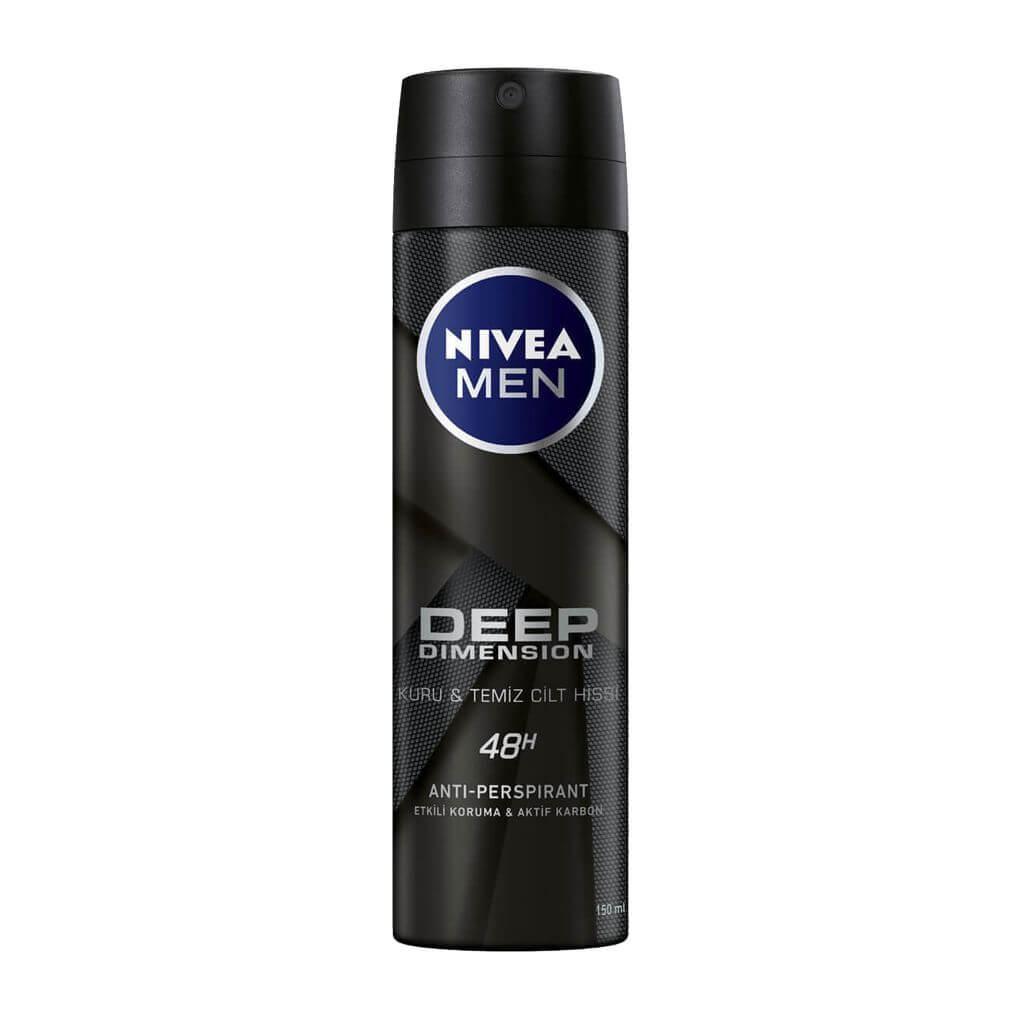 Nivea Men Deep Dimension Sprey Deodorant 150 ML