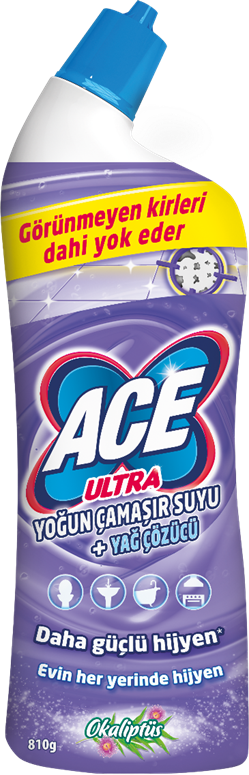 Ace Ultra Power Jel Çiçek Kokulu Çamaşır Suyu 810 Gr