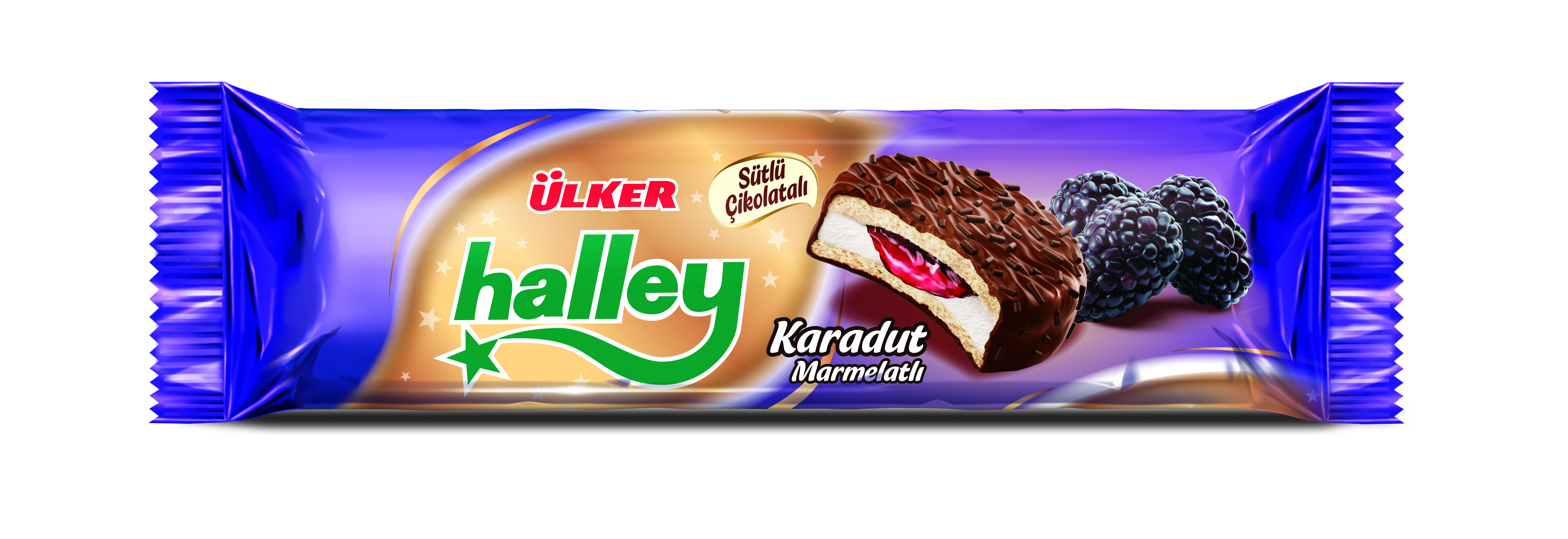 Halley Mini Karadutlu Bisküvi 74 Gr