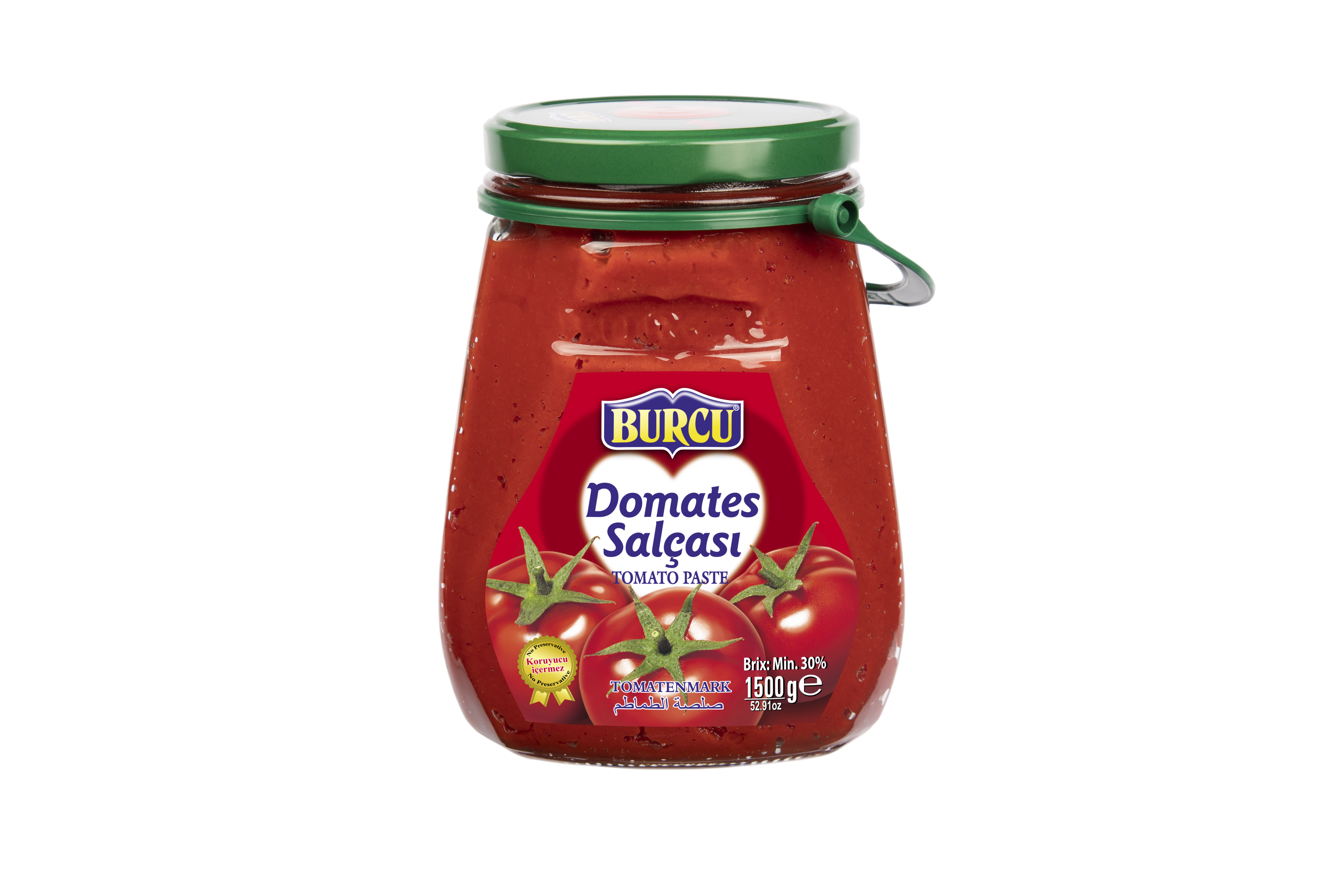 Burcu Ev Tipi Domates Salçası 1500 Gr