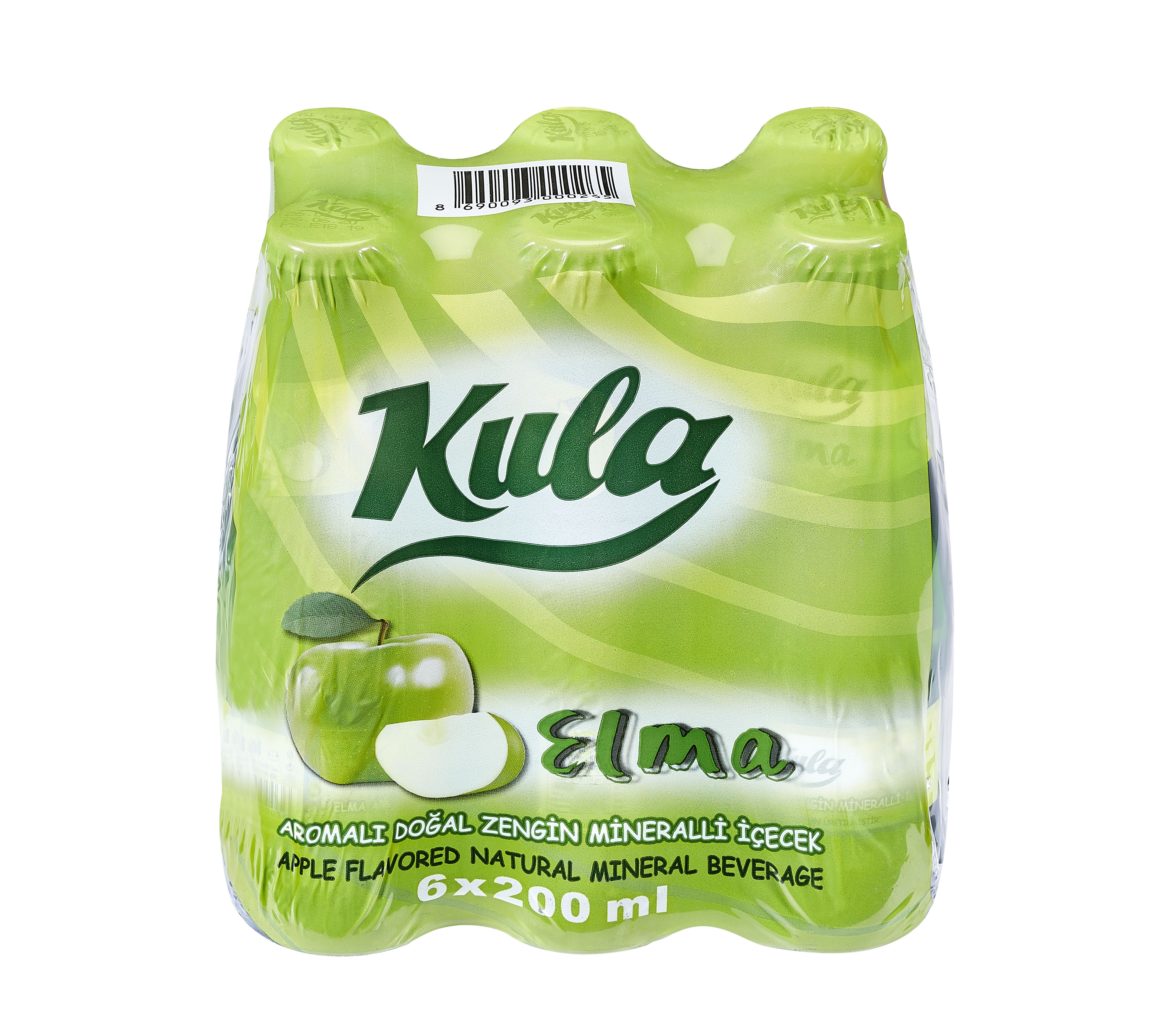Kula Elma Aromalı Maden Suyu 6*200 Ml