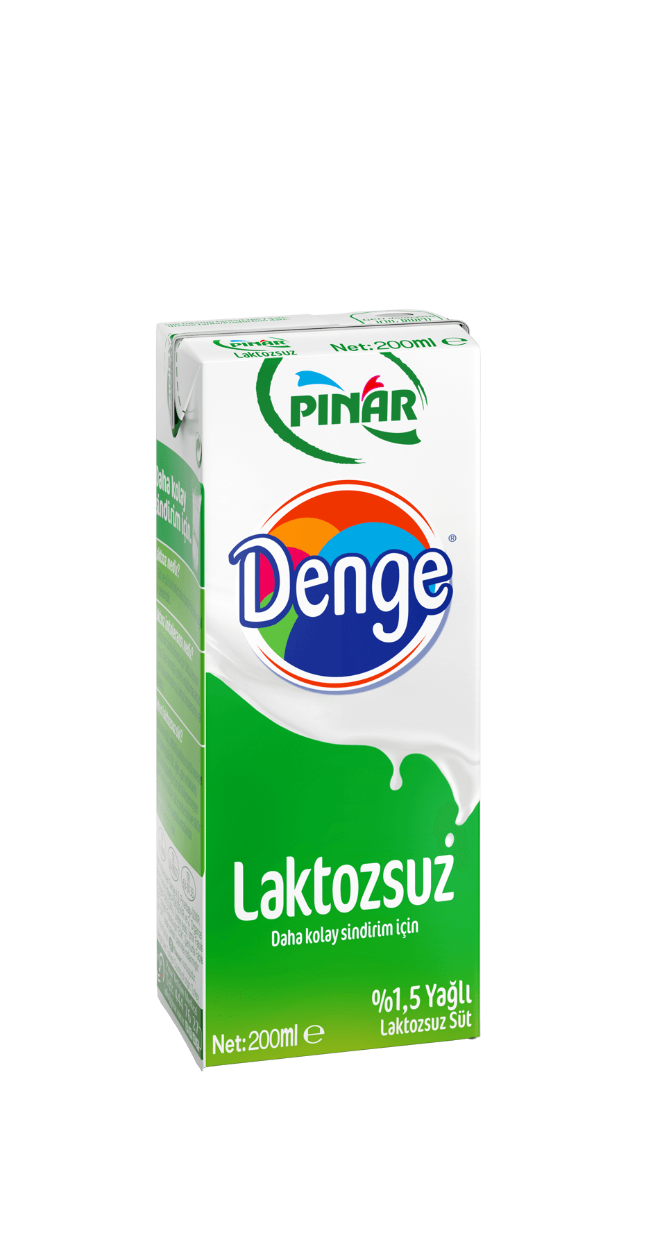 Pınar Denge Laktozsuz Süt 200 Ml