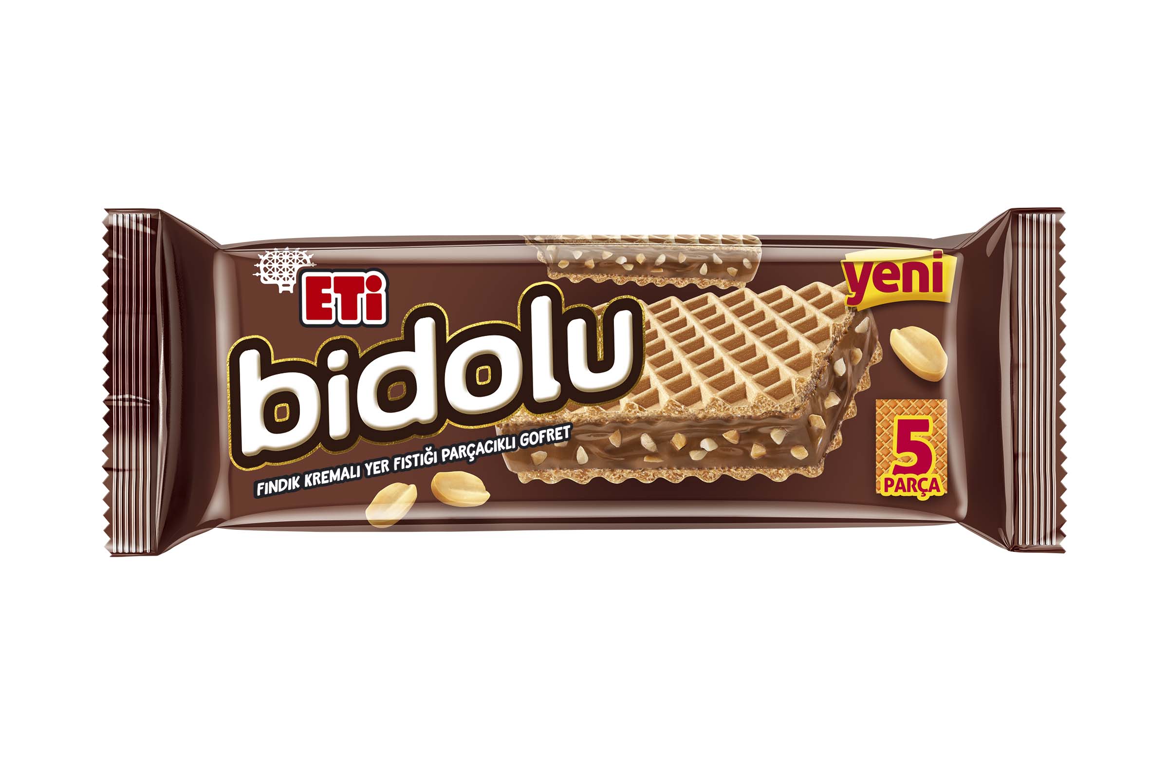 Eti Bidolu Yer Fıstıklı Gofret 81 Gr