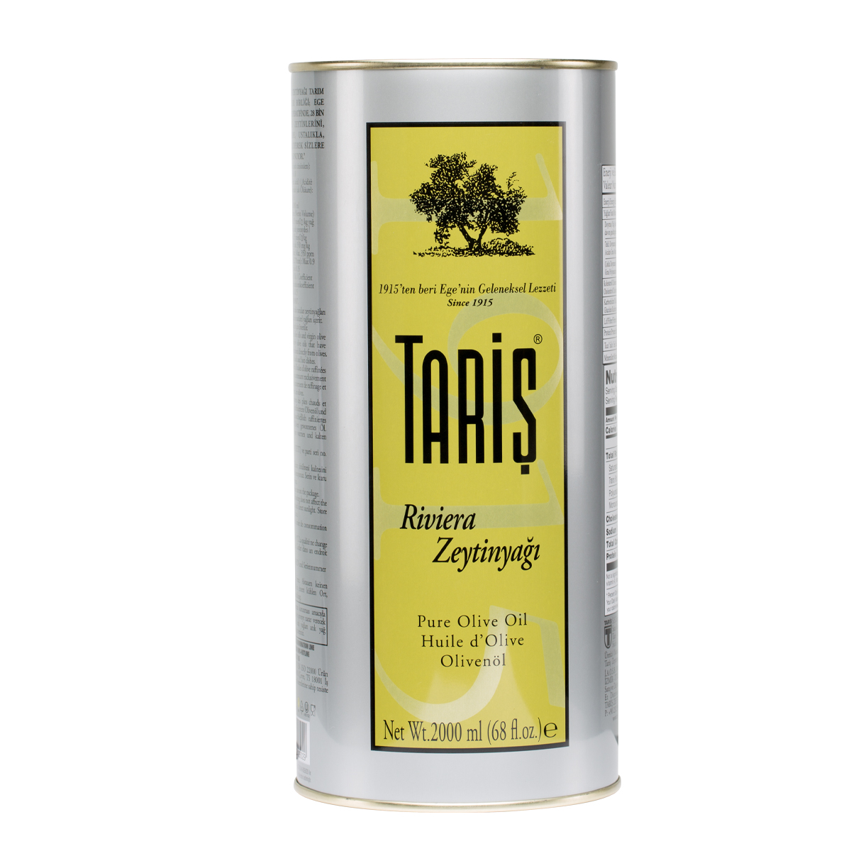 Tariş Riviera Zeytinyağı 2 Lt