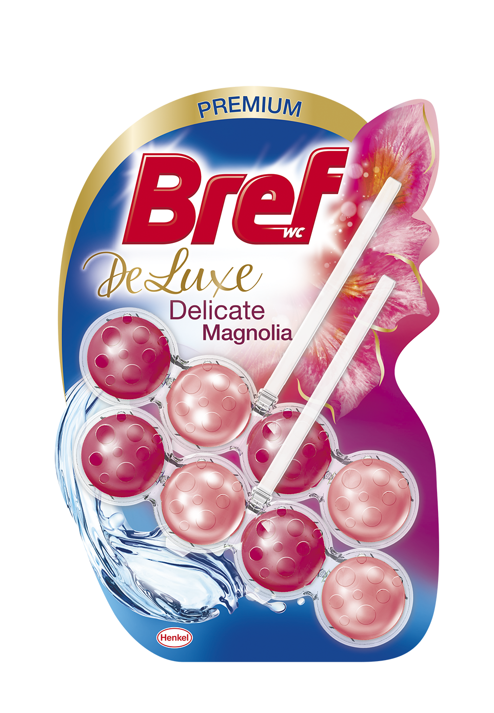 Bref Deluxe Manolya Kokulu Tuvalet Bloğu 2'li