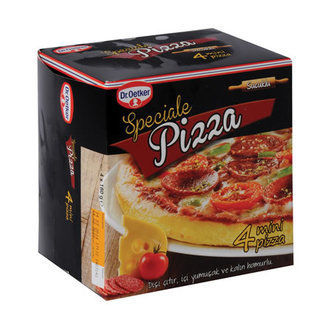 Dr.Oetker Speciale Mini Pizza 4'lü 720 Gr