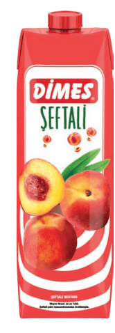 Dimes Şeftali Nektarı Meyve Suyu 1L