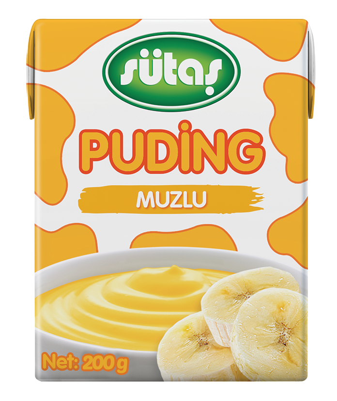 Sütaş Muzlu Puding 200 Gr