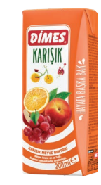 Dimes Karışık Nektar Leaf Meyve Suyu 0.2L