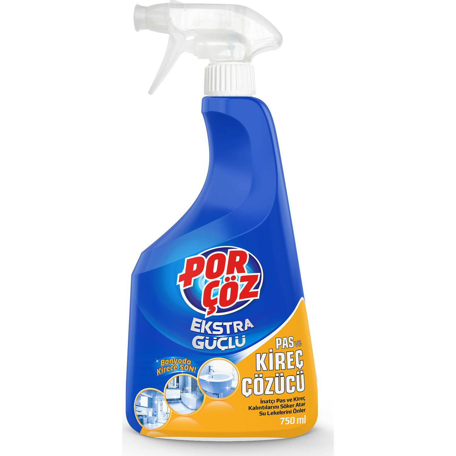 Porçöz Kireç ve Pas Çözücü 750 Ml
