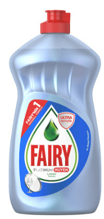 Fairy Platinum Limon Kokulu Sıvı Bulaşık Deterjanı 500 Ml