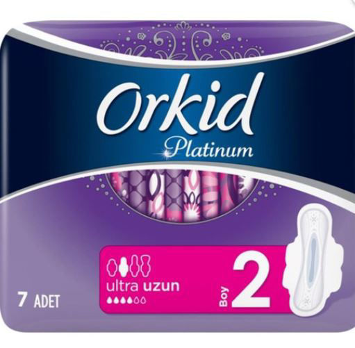 Orkid Platinum Ultra Hijyenik Ped 7'li