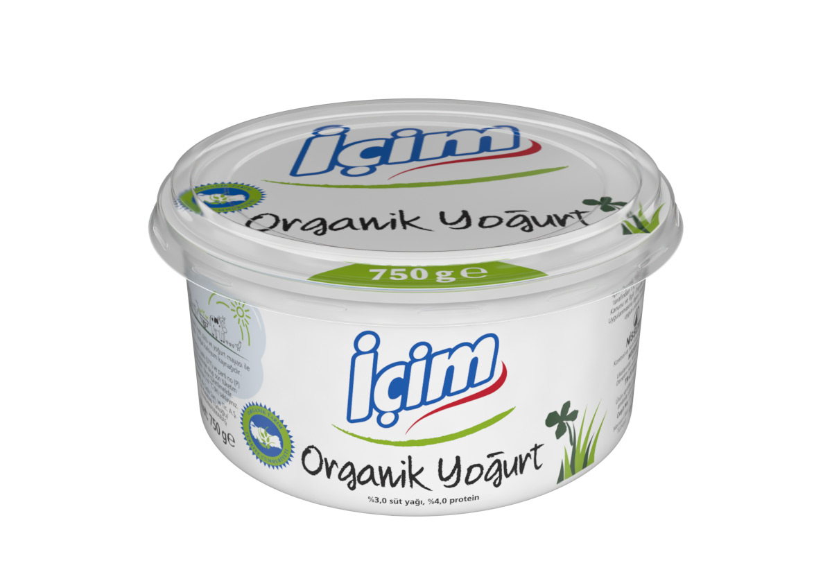 İçim Organik Yoğurt 750 Gr