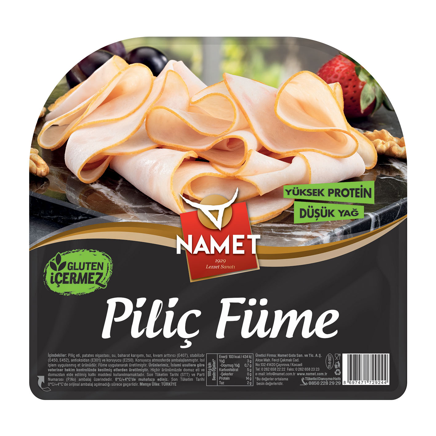 Namet Piliç Füme 150 Gr