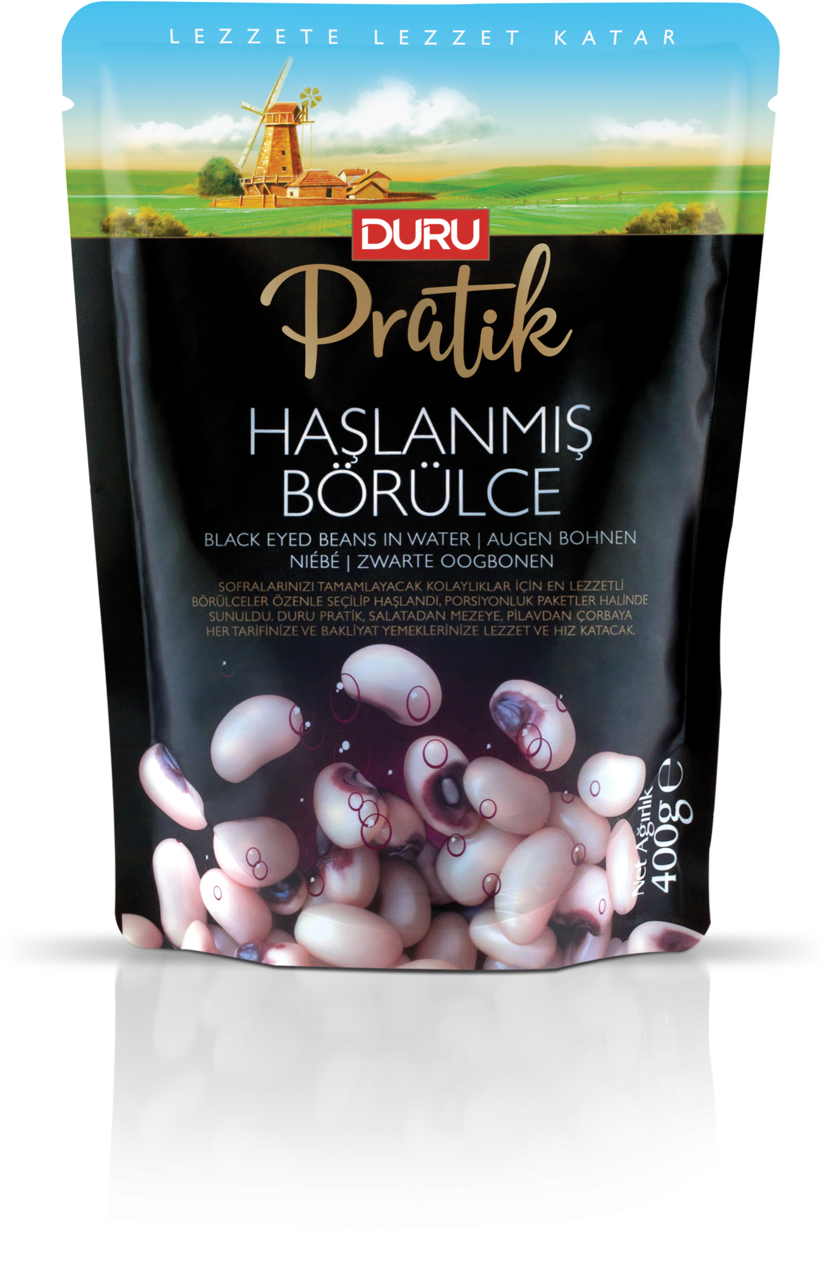 Duru Pratik Haşlanmış Börülce 400 Gr