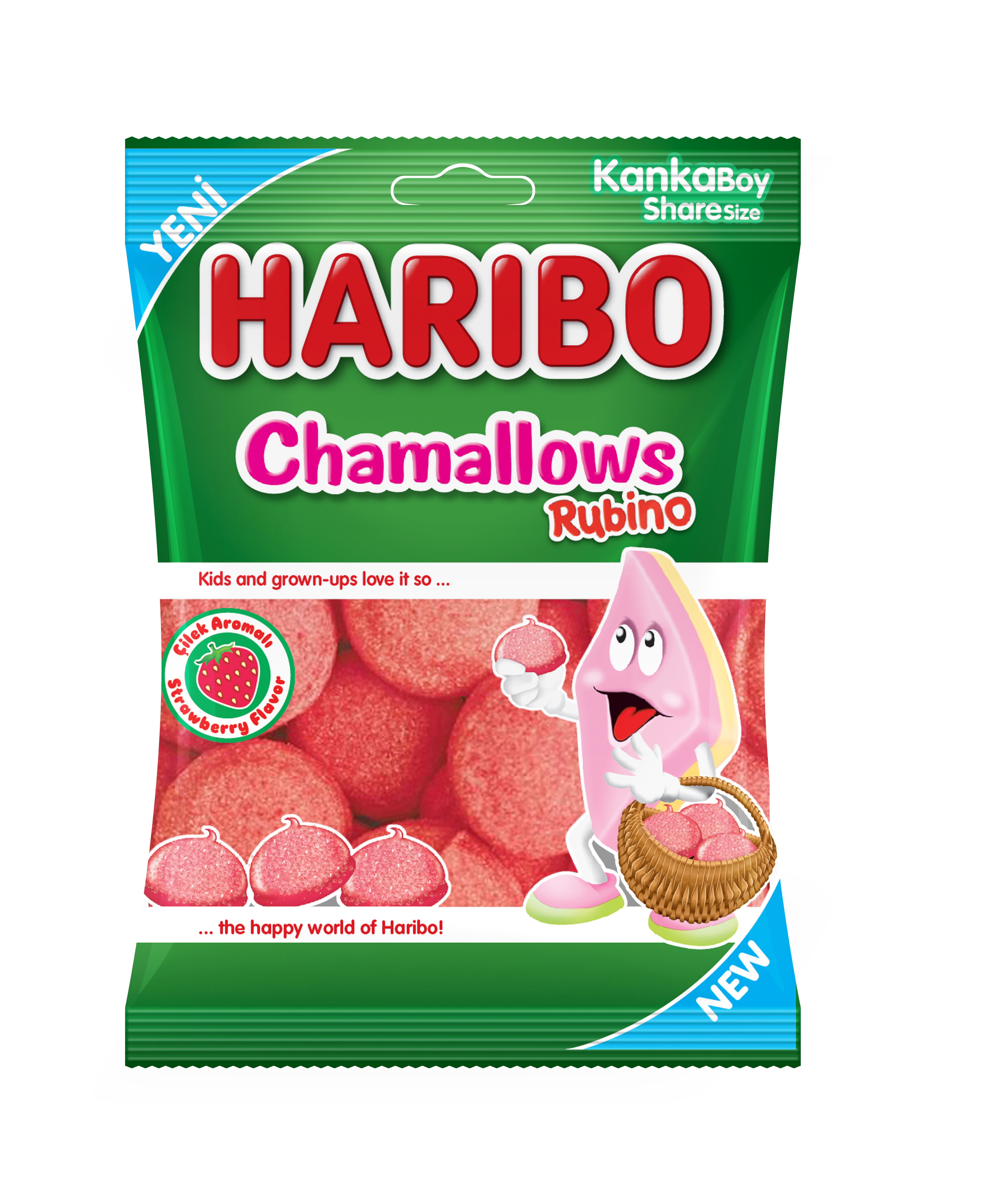 Haribo Chamallows Rubino 70 Gr