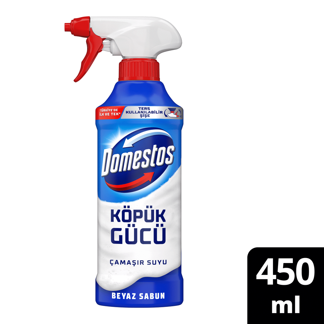 Domestos Beyaz Sabun Köpük Gücü Çamaşır Suyu 450 Ml