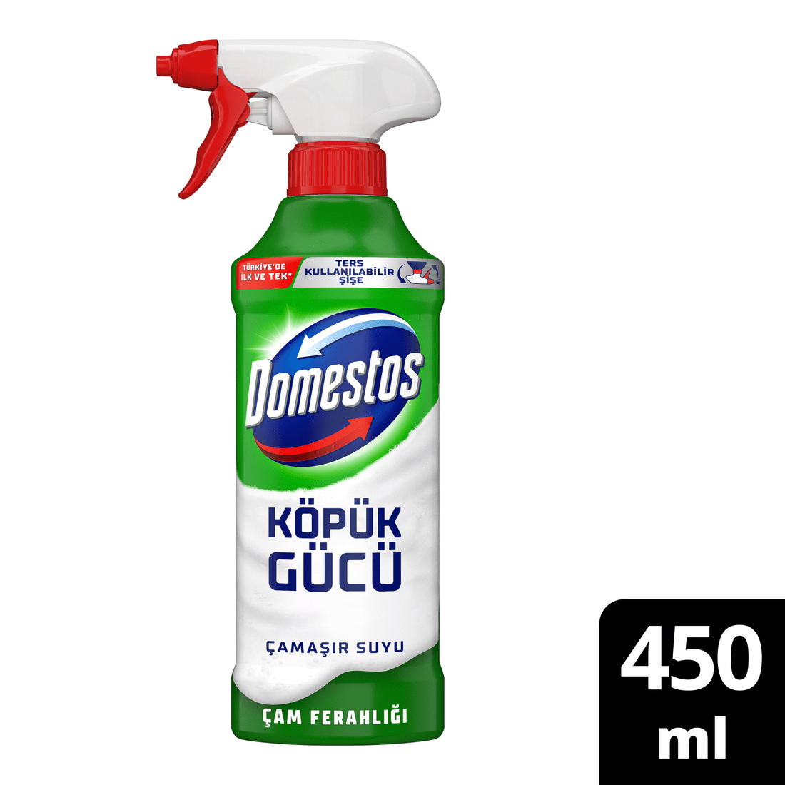 Domestos Hijyenik Köpük Çam Ferahlığı Çamaşır Suyu 450 Ml