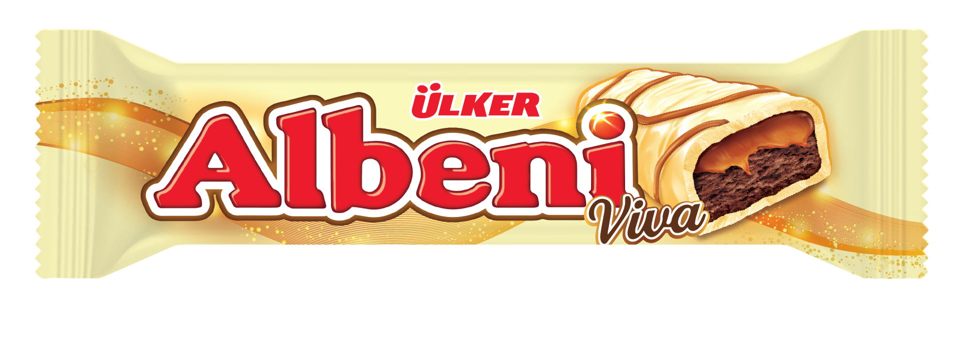 Ülker Albeni Viva Beyaz Çikolata Kaplamalı Karamelli Bar 36 Gr