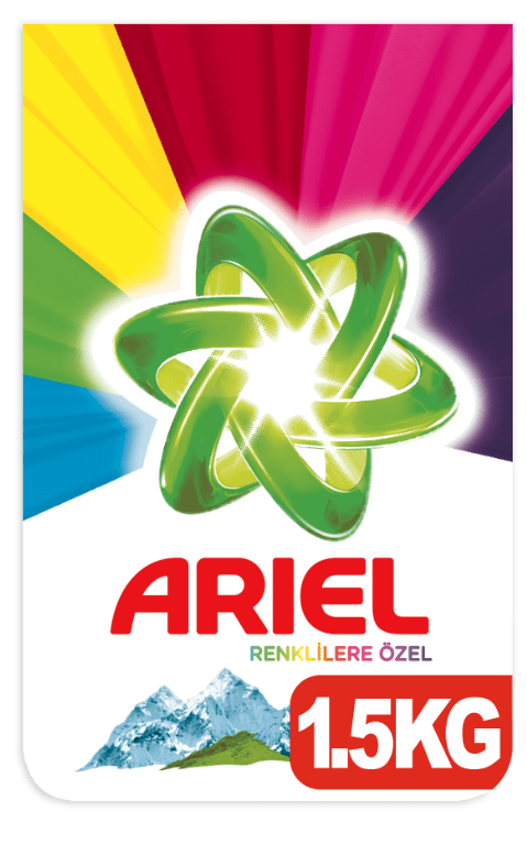 Ariel Dağ Esintisi Toz Çamaşır Deterjanı 1,5 Kg