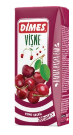 Dimes Vişne İçeceği Leaf Meyve Suyu 0.2L