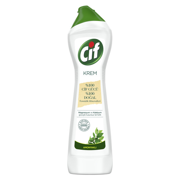 Cif Krem Amonyaklı Mutfak ve Banyo Temizleyici 500 Ml