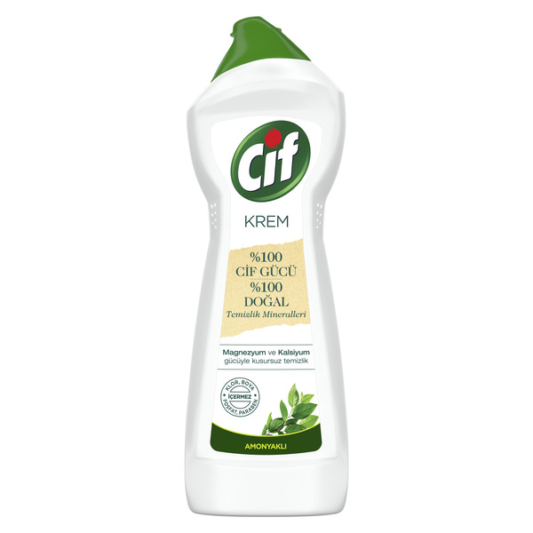 Cif Krem Amonyaklı Mutfak ve Banyo Temizleyici 750 Ml