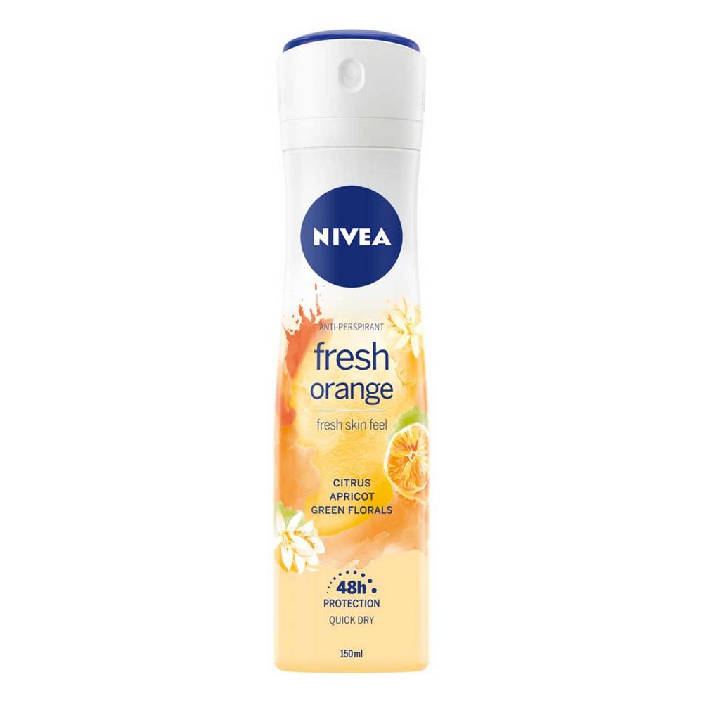 Nivea Fresh Orange Sprey Deodorant 150 ML