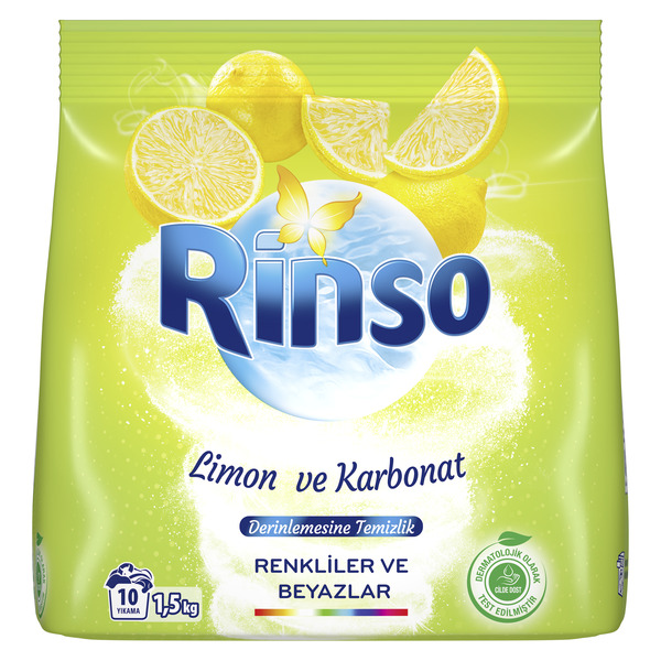 Rinso Limon&Karbonat Toz Çamaşır Deterjanı 1,5 Kg