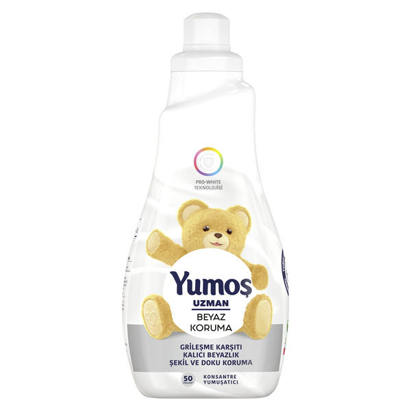 Yumoş Extra Beyaz Koruma Konsantre Yumuşatıcı 1200 Ml