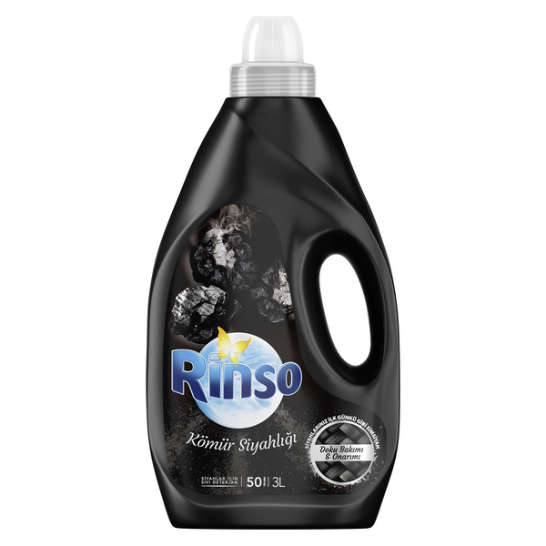 Rinso Kusursuz Siyahlar Sıvı Çamaşır Deterjanı 3 Lt