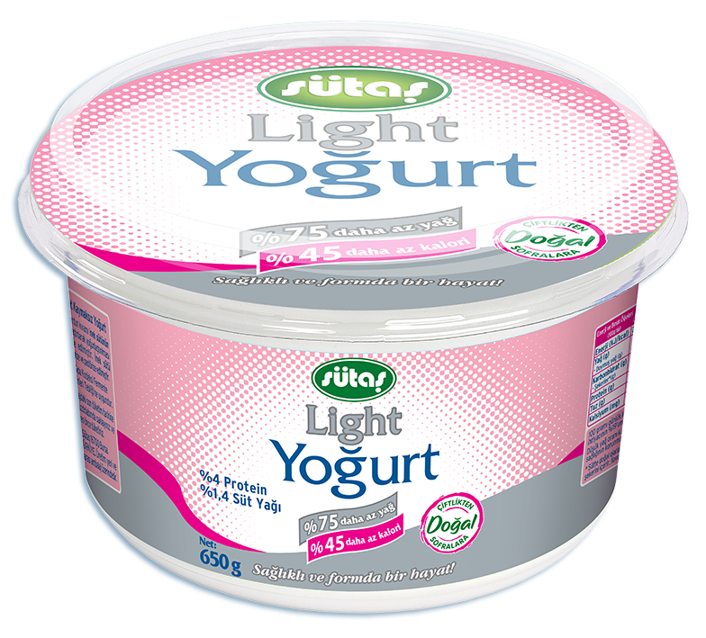 Sütaş Light Yoğurt 650 Gr