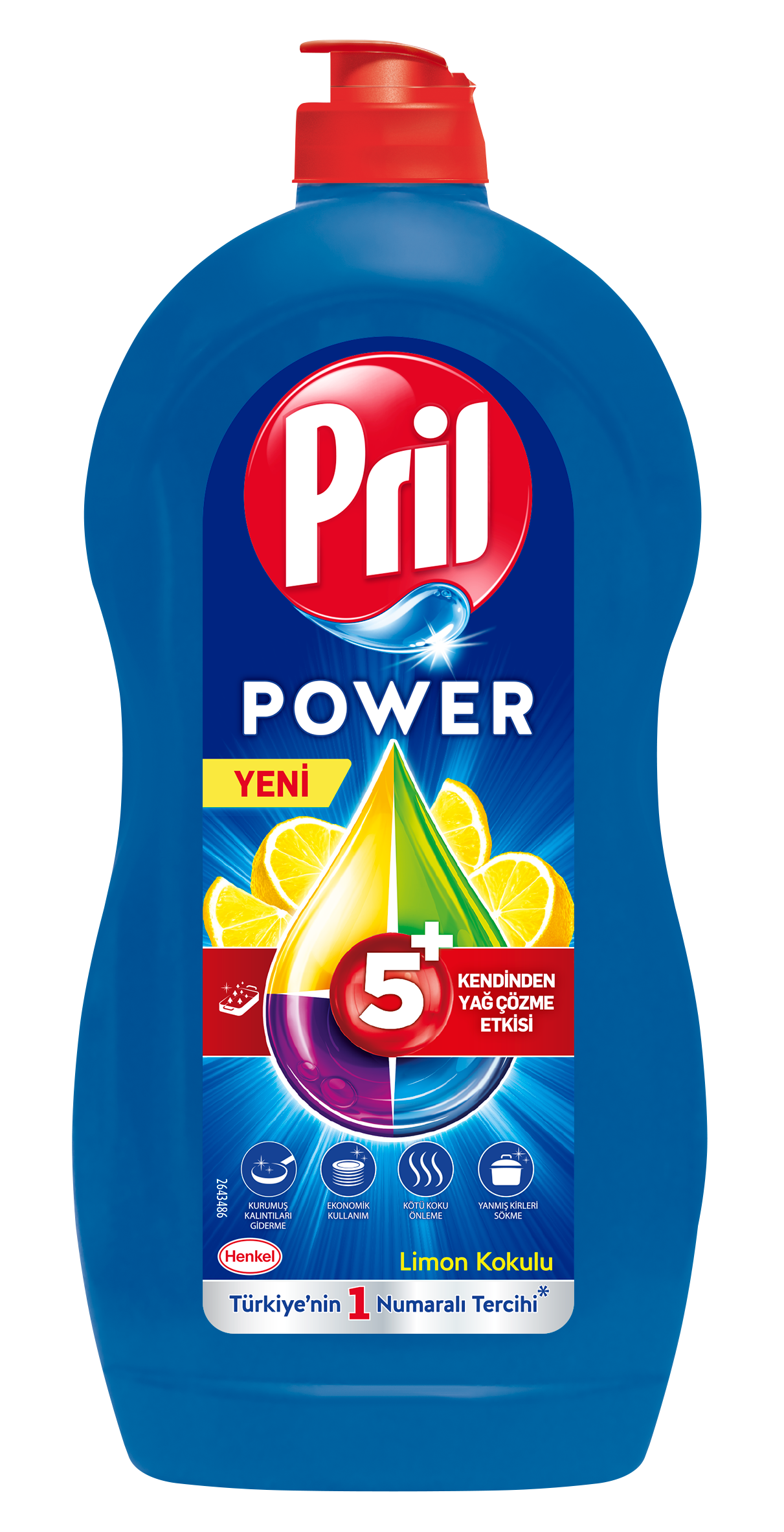 Pril Limon Kokulu Sıvı Bulaşık Deterjanı 1350 Ml