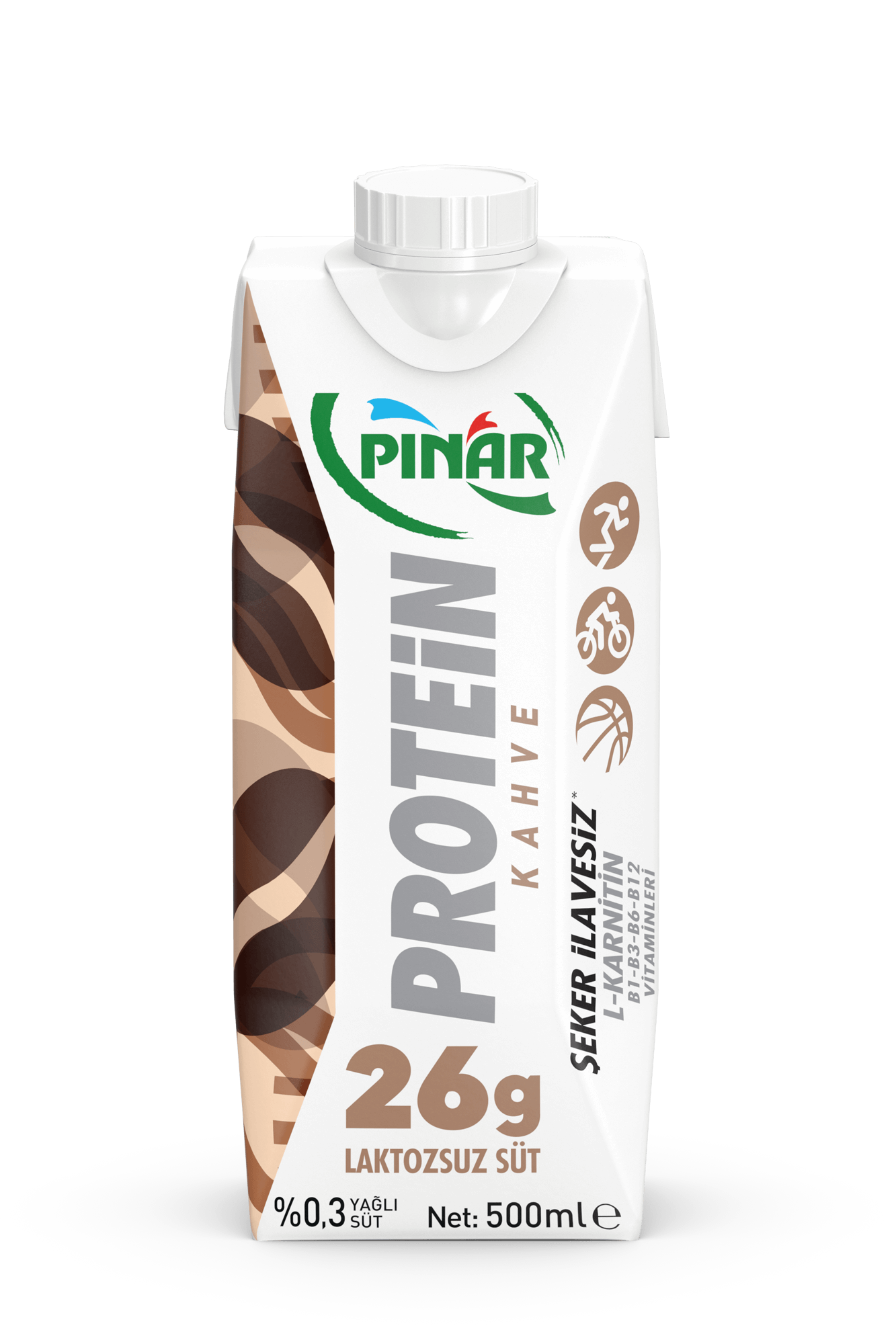 Pınar Protein Kahveli Süt 500 Ml