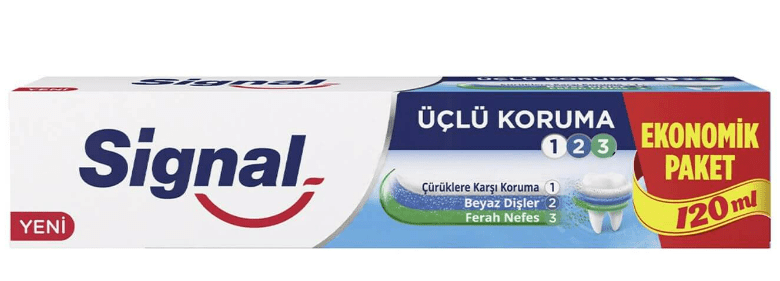 Signal Üçlü Koruma Diş Macunu 120 Ml