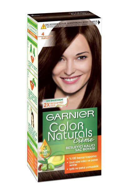 Garnier Color Naturals No:4 Kahve Saç Boyası