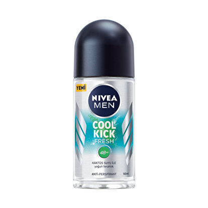 Nivea Men Cool Kick Fresh Erkek Roll-On Deodorant 50 Ml