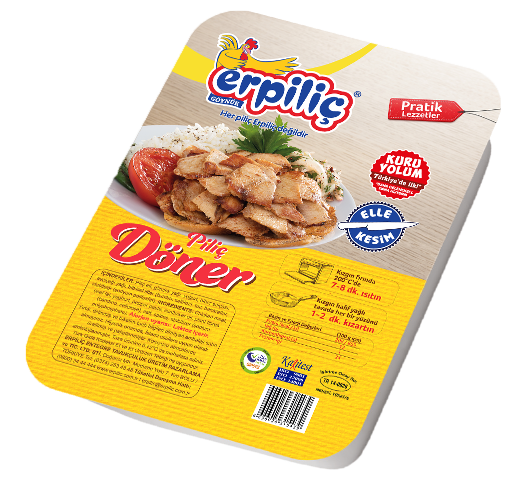 Erpiliç Piliç Döner 250 Gr