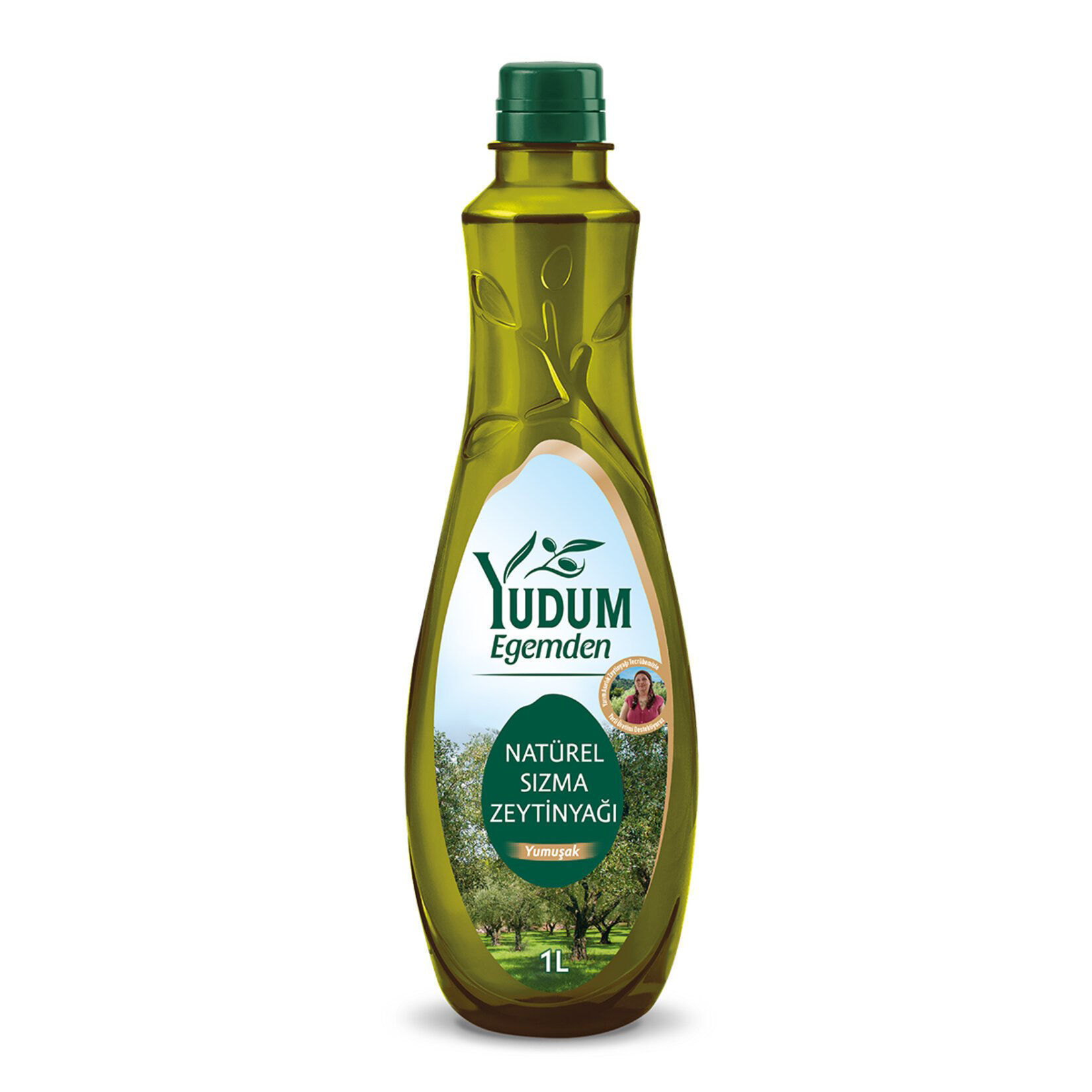Yudum Egemden Natural Sızma Zeytinyağı Yumuşak Lezzet 1 Lt