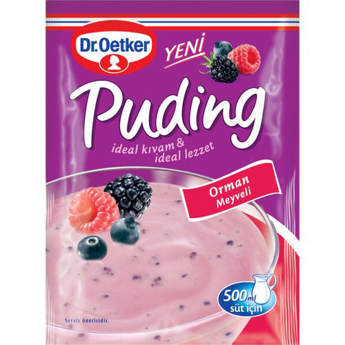 Dr. Oetker Orman Meyveli Puding 81 Gr